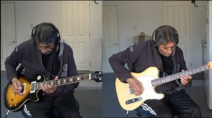 5.1K views · 137 reactions | "Hotel California" solo cover- I used my son Jaiwant's Epiphone Les Paul for Don Felder's part and my Fender Telecaster for Joe Walsh's part | Nana's Music | Facebook