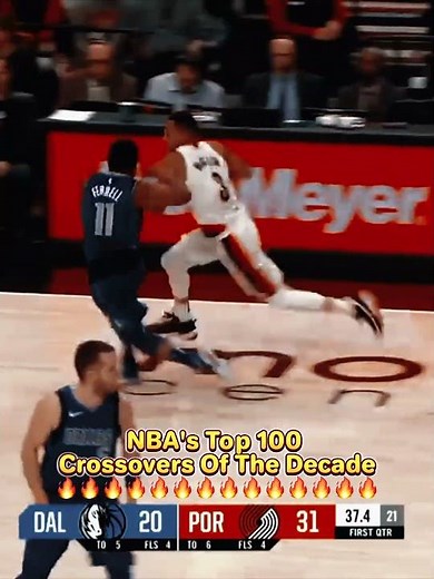 NBA's Top 100 Crossovers Of The Decade #ballhandling #nbahighlights #stephencurry #nba
