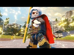 LEGO DC Super Villains - How To Make Odin Custom Character