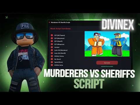 Murderers VS Sheriffs Duels Script NO KEY – Aimbot, ESP, Fly & More! ios/android/pc