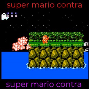 super mario bros contra | Retrovideogamer1
