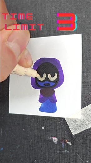 ✦ASMR✧ Drawing Jevin Horror (Sprunki Pyramixed) in 40 Seconds 🎨👻