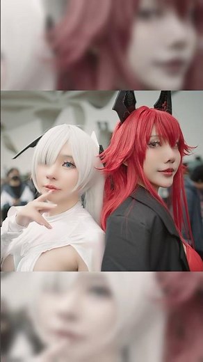 Beautiful NIKKE Cinderella and Redhood! #cosplay