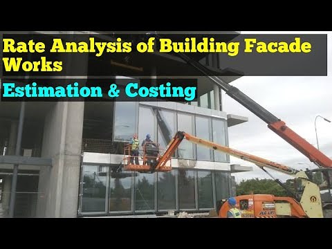Rate Analysis of Building Facade Works - DGU & SGU Glass Estimation & Costing for Facade Works