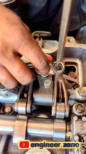 🔥 Pro Tappet Adjustment Setting | Silent Diesel Engine & Best Mileage #Shorts