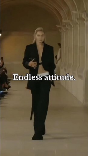 Gigi Hadid OWNS the runway in Victoria Beckham SS23 — effortless power & pure elegance 🔥 #gigihadid