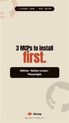 The First 3 MCPs to Install for Claude Code