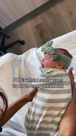 2.8M views · 10K reactions | POV: What I really want to do to every newborn #reels - - - #lionking #simba #labor #birth #childbirth #laboranddeliverynurse #labornurse #midwife #doula #newmom #newborn #nurse #nursing | Anna the Nurse | Facebook