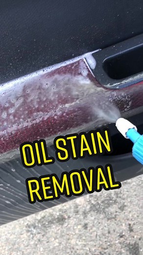 Efficient Oil Stain Removal with G101 Cleaner