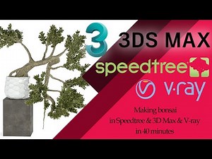 Bonsai Tree Let's Build It In Speedtree and 3ds max Tutorial