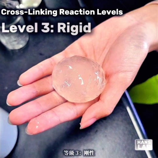 Exploring Cross-Linking Reaction Levels #Chemistry #Alginate