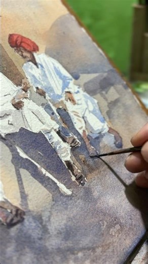 Friendship with no benefits. #viral #shorts #watercolour