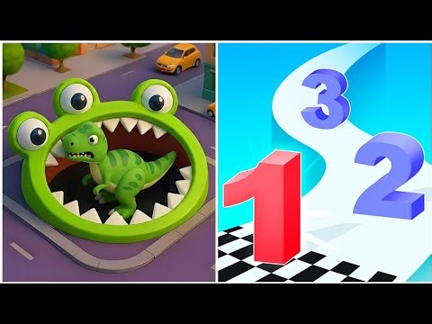Hole.io Vs Number Master Run Merge MAX LEVEL Gameplay Walkthrough Master Level Up!