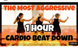 Cardio Party Mashup Fitness- 无负重｜燃炸全身，ZUMBA类型有氧 (60min)