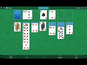 Star Club\\Klondike\\Hard I - #8: Solve the deck in no more than 110 moves