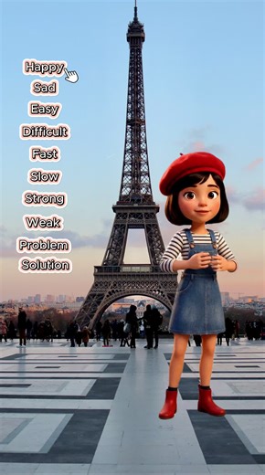 Lesson 6: Basic French Words🇫🇷 #french #learnfrench #france #français #fyp