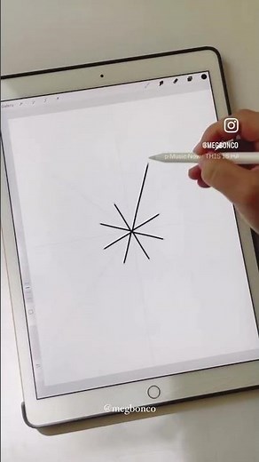 Quick & Easy Spider Web in Procreate…you can totally do this!👇🏼