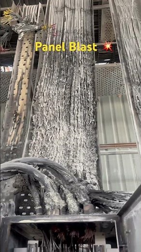 How MCC Panel Blast Happens? Real Industrial Electrical Failure #instrumentation #electrical
