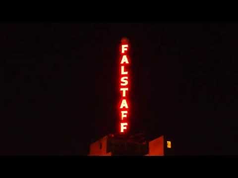 The World Famous Falstaff Beer Sign in New Orleans
