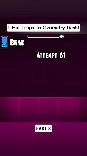 I Hid Traps In Geometry Dash! | geometry dash