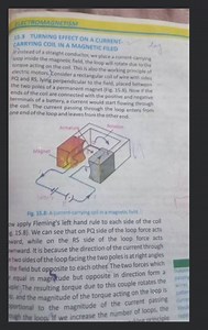 15.3 TURNING EFFECT ON A CURRENTCARRYING COIL IN A MAGNETIC FIL... | Filo