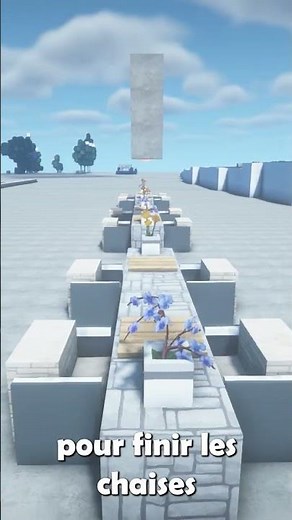 COMMENT FAIRE UNE TABLE SUR MINECRAFT ?! 😱🤩🤯 #build #tutominecraft #minecraft #tutorial