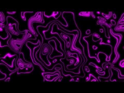 10 Hours Neon Purple & Black Abstract Wallpaper – Captivating Screensaver | 4k OLED TV background