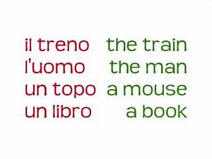 Learn Italian Grammar #1- The Gender of Nouns
