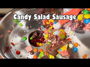 Halloween Candy Salad Sausage