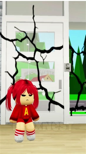 Stupid Door 🤣💥 Roblox Brookhaven Funny Shorts #shorts #roblox