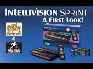 The Intellivision Sprint: A First Look - A Papa Pete Unboxing #intellivision #atari #sprint