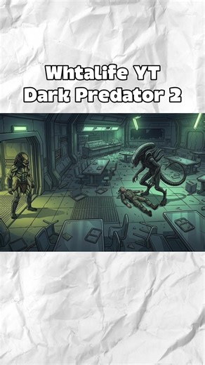The Predator Who Survived Everything Dark from Aliens vs Predator: elite hunter sent to recover Yautja technology, battled Praetorians and Predalien, and became the only survivor. #predator #alienvspredator #xenomorph #scifi #alien