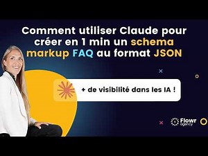 Schema markup Json pour FAQ grâce à l'IA