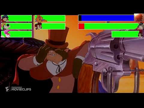 An American Tail Fievel Goes West Final Battle With Healthbars