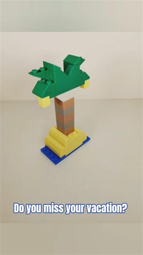 I built a palm model 🌴 #shorts #shortvideo #lego #legocreation #viralvideo #fypシ #fyp #explore