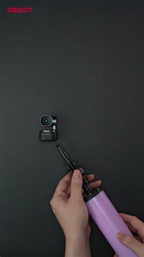 Your webcam shouldn’t struggle to keep up with you. Tiny 3 uses AI tracking, auto zoom, and a 4K sensor to keep you perfectly framed—no matter how you move.Subscribe now for exclusive launch updates. | OBSBOT_Official