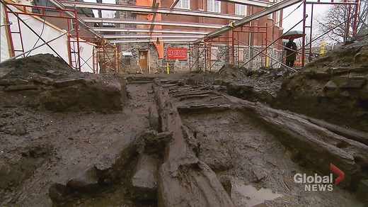 Important archeological discovery in Quebec City