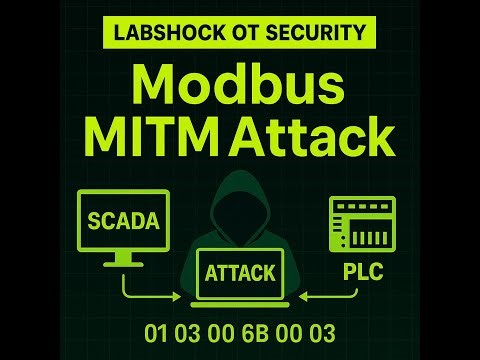 LabShock OT Security - Modbus Man in the Middle Attack