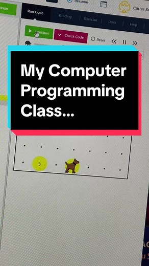 “Tech” is a massive field, just because you like one field of tech. Doesnt mean youll like them all #carterpcs #tech #technology #computerscience #stem #coding