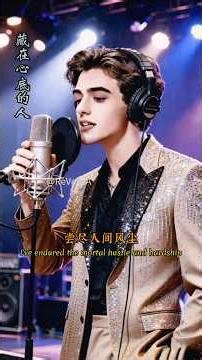 #藏在心底的人（中英字幕) The OneHidden Deep In My Heart (Lyrics) #中文歌曲 #华语情歌 #国语情歌