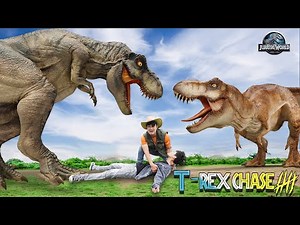 Last Blockbuster Dinosaur T rex Attack | T-rex Chase 5 | Adventure Rexy | Dinosaur | Rexy Films
