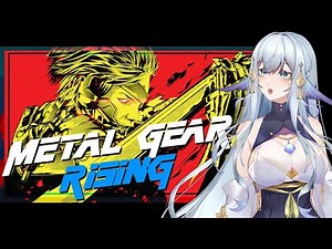ITS JUST SO MUCH | Max0r Metal Gear Rising Part 1 | VTuber Reacts