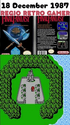 Final Fantasy 1, 18 December 1987, Nintendo NES
