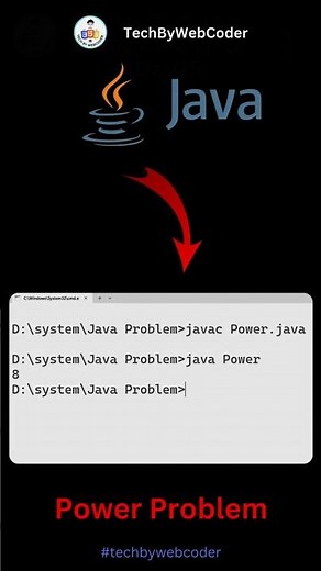 Day 15:🟢 How To Solve Power Problem For Java Beginner | 25 Days of Code
