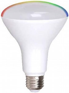 Simply Conserve 8W LED Smart Light Bulb BR30 WiFi Smart Bulbs 8W (65W Equiv.) 2700K-5000K Adjustable Color Temperature | 2 Pack (L8W-BR30-CCT-RGB-WiFi)