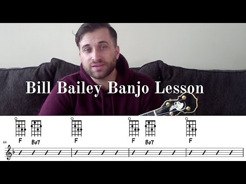 Bill Bailey Tenor Banjo Chords lesson