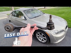 How to Replace a Control arm on BMW E90, E91, E92, E93
