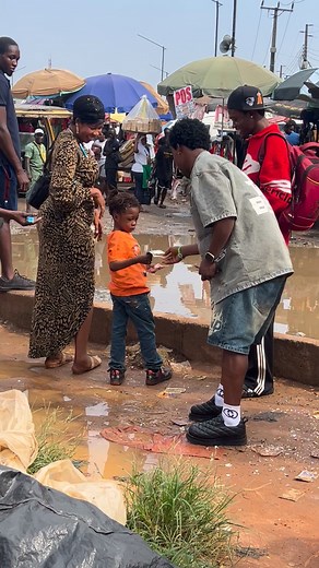 583K views · 7.6K reactions | Using money to clean off the flower on his clothes  | Liberty 01 comedy | Facebook