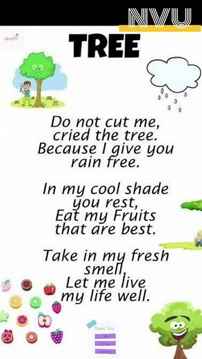 Do Not Cut Me– A Heart-Touching Poem on Saving Trees | Tree Poem for Kids & Nature Lovers
