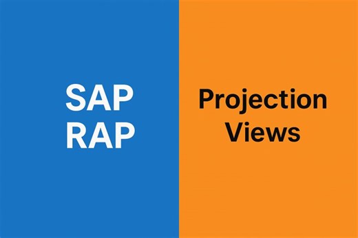 SAP RAP Projection Views: Importance and Hands-on Development | Abhishek Gupta posted on the topic | LinkedIn